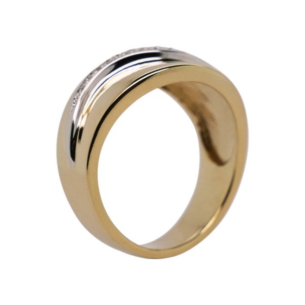9ct Gold Diamond Dress Ring