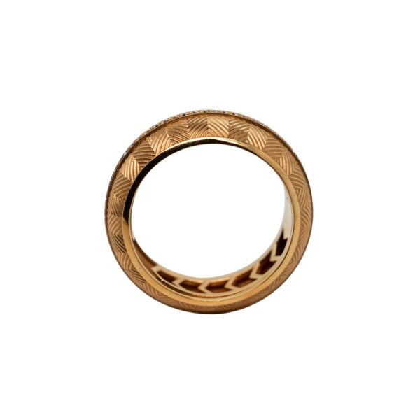 18ct Gold Diamond Spinning Dress Ring