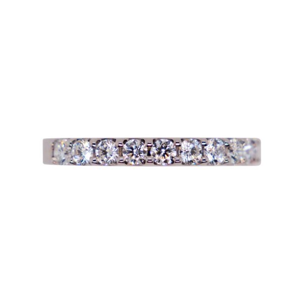 18ct White Gold Diamond Wedding Ring