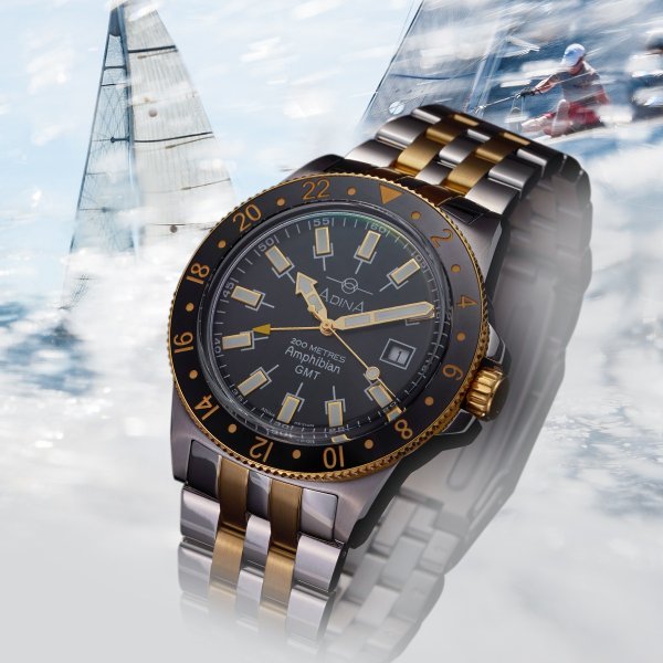 Adina Amphibian Vintage Dive Watch