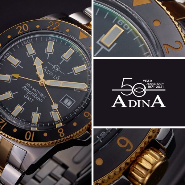 Adina Amphibian Vintage Dive Watch