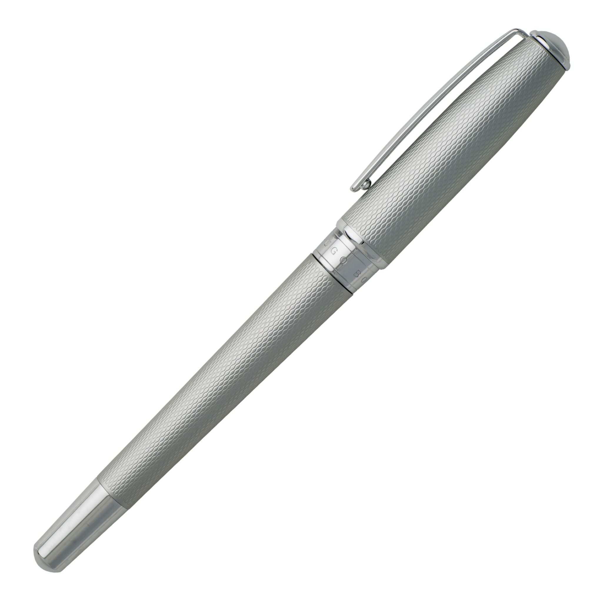 HUGO BOSS ROLLERBALL PEN ESSENTIAL MATTE CHROME