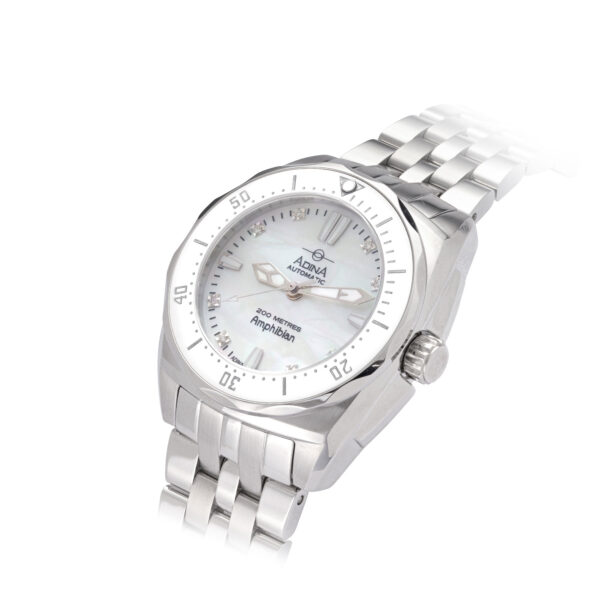 Adina Automatic Amphibian Diamond Set Dress Dive Watch