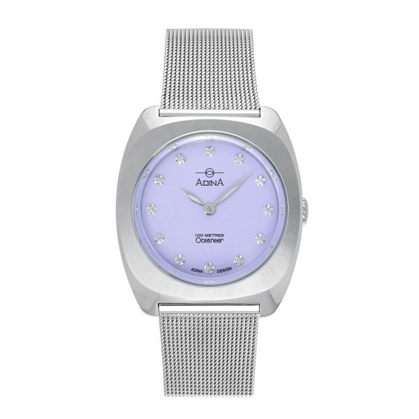 Adina Oceaneer Lilac Dial Sports Dress Watch