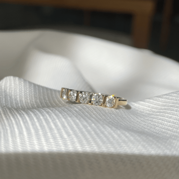 18ct Gold Diamond Anniversary Ring