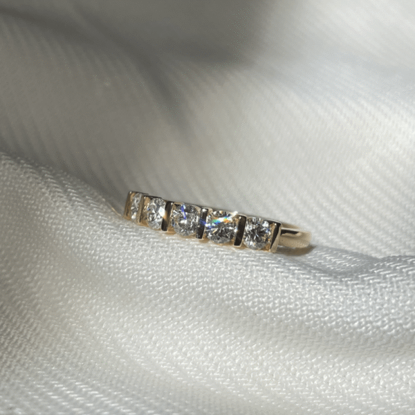 18ct Gold Diamond Anniversary Ring
