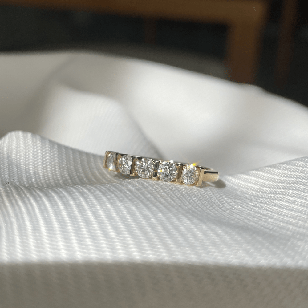 18ct Gold Diamond Anniversary Ring