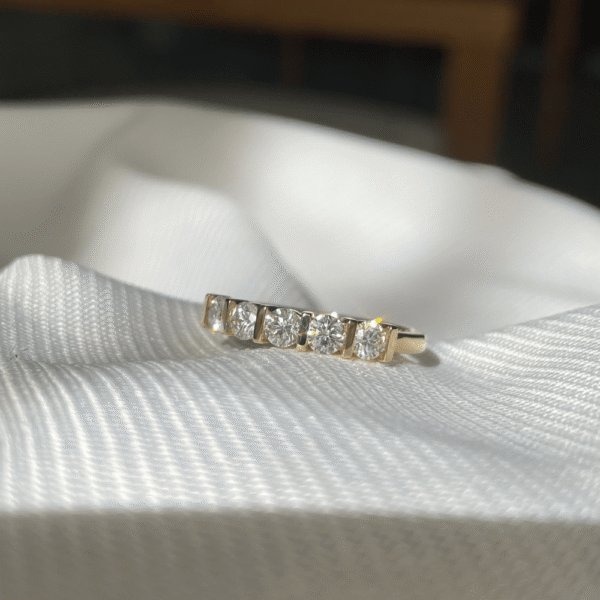 18ct Gold Diamond Anniversary Ring