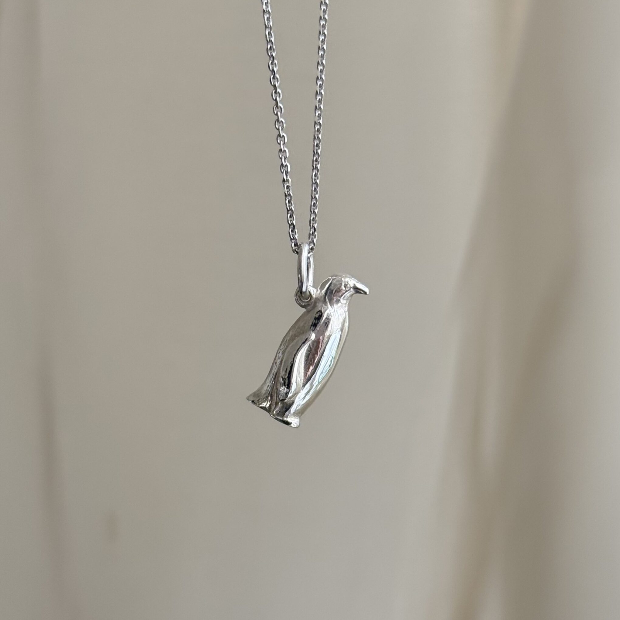 Sterling Silver Penguin Pendant