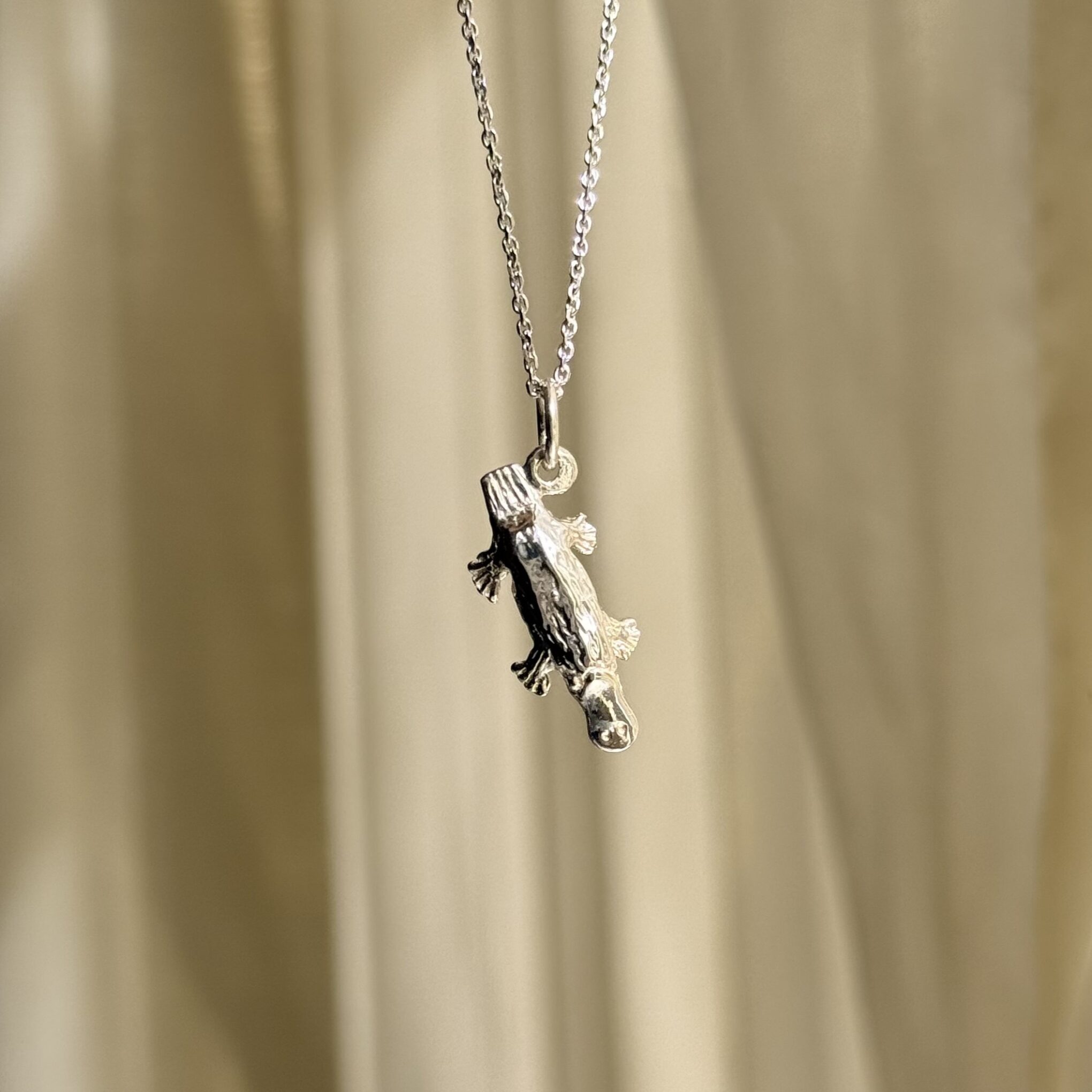 Sterling Silver Platypus Charm