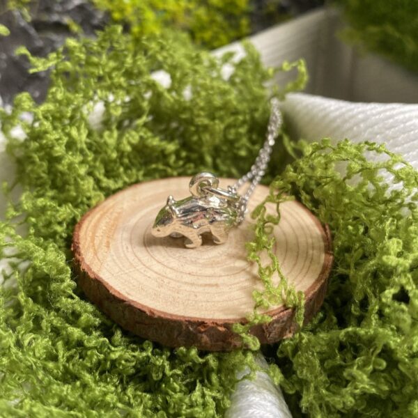 Sterling Silver Wombat Charm
