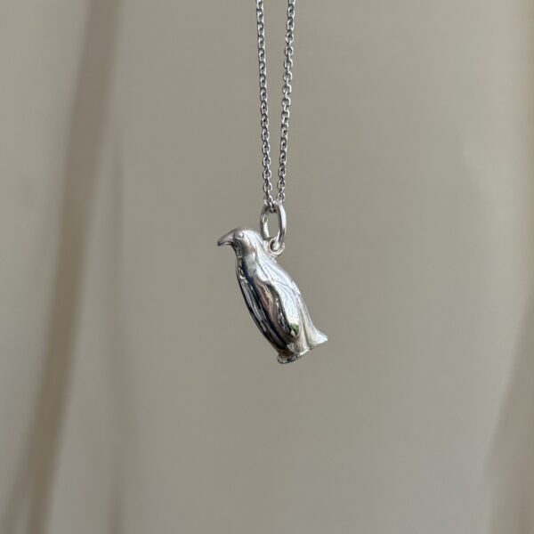 Sterling Silver Penguin Pendant