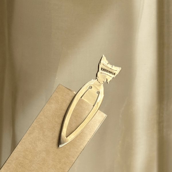 Sterling Silver Handmade Tassie Bookmark