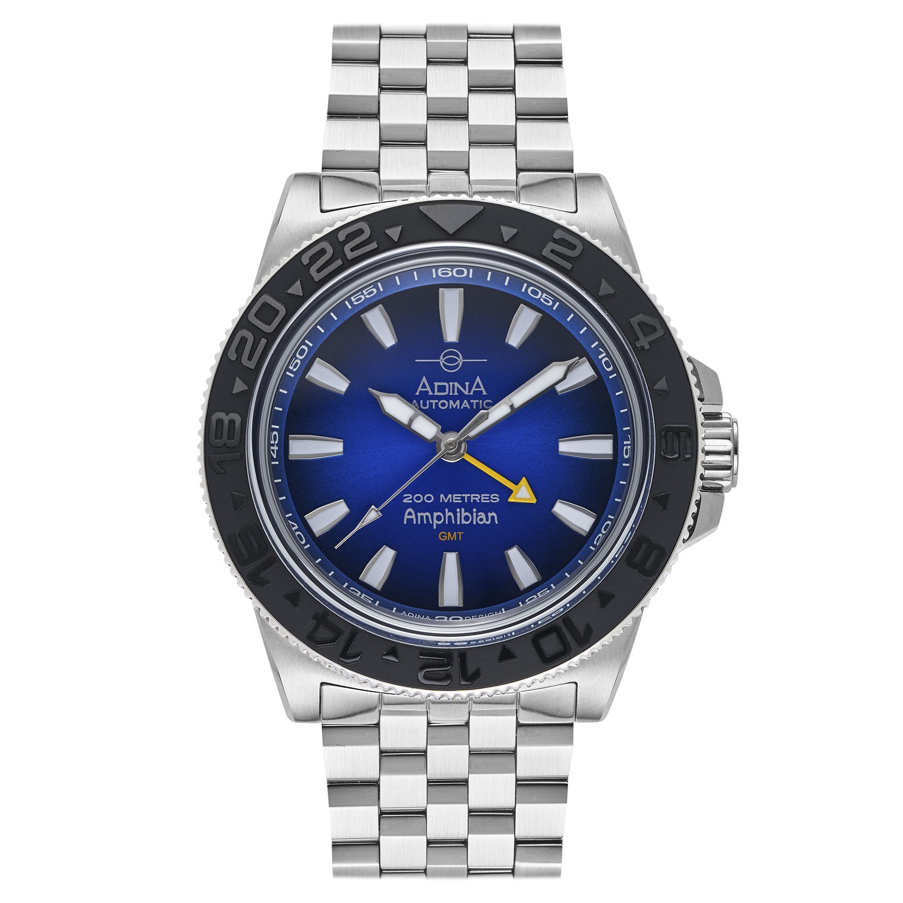 Amphibian Automatic GMT Dive Watch