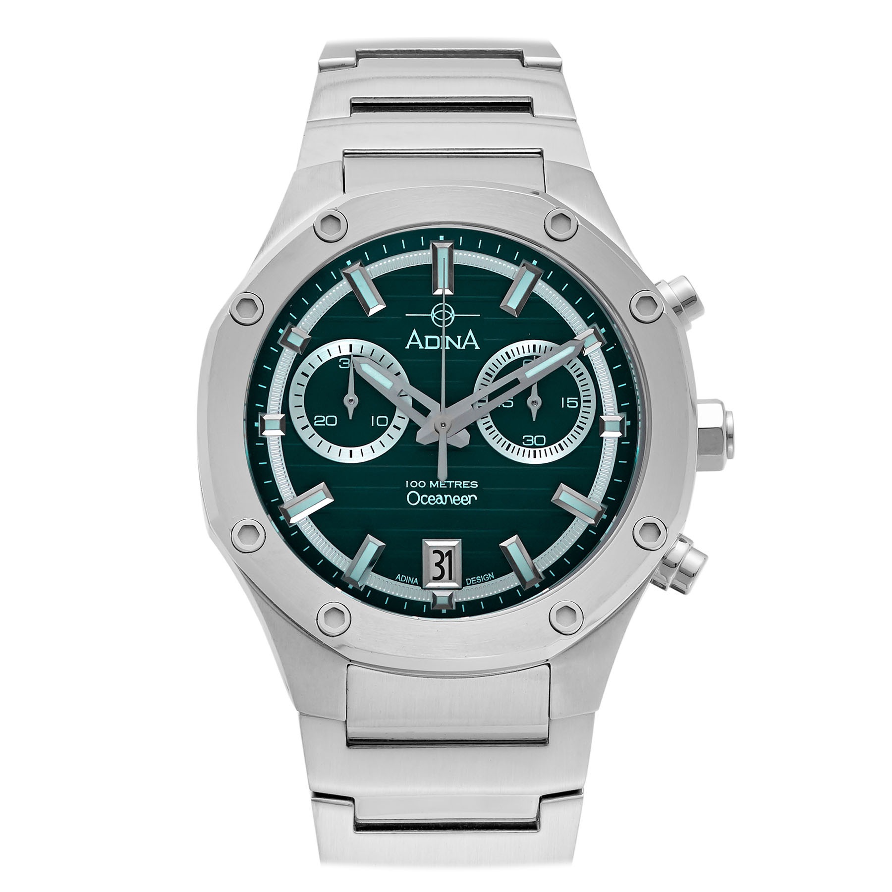 Adina Oceaneer Chronograph Green Watch