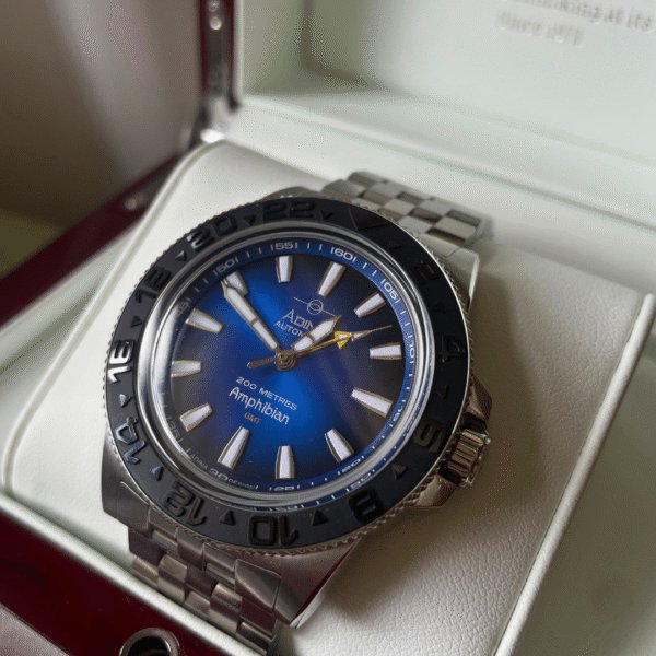 Amphibian Automatic GMT Dive Watch